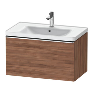 Duravit Waschtischunterschrank D-Neo 78,4x45,2cm, ch/nb Nat, 1 Ausz., wandhängend