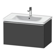 Duravit Waschtischunterschrank D-Neo 78,4x45,2cm, chr/Grap ma, 1 Ausz., wandhängend