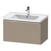 Duravit Waschtischunterschrank D-Neo 78,4x45,2cm, chr/Leinen, 1 Ausz., wandhängend