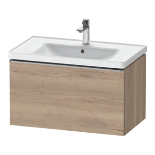 Duravit Waschtischunterschrank D-Neo 78,4x45,2cm, ES geb/Ei ma, 1 A, wandhängend