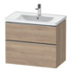 Duravit Waschtischunterschrank D-Neo 78,4x45,2cm, ES geb/Ei ma, 1 Kast, 1 A-1