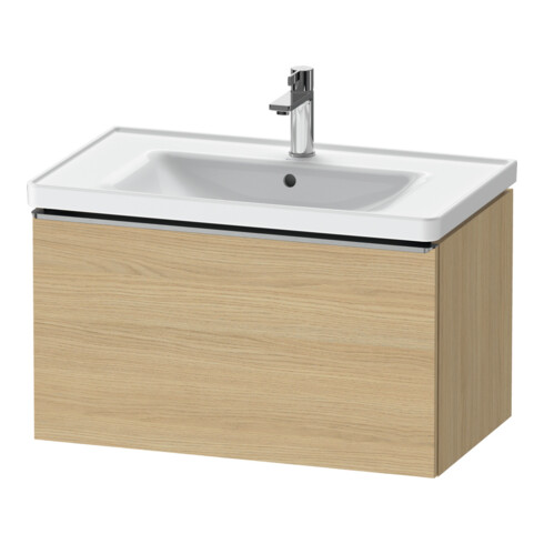 Duravit Waschtischunterschrank D-Neo 78,4x45,2cm, ES geb/Ei N, 1 Ausz., wandhängend
