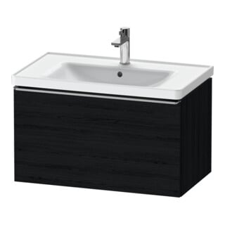 Duravit Waschtischunterschrank D-Neo 78,4x45,2cm, ES geb/Ei s, 1 Ausz., wandhängend