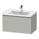 Duravit Waschtischunterschrank D-Neo 78,4x45,2cm, ES geb/gr m, 1 Ausz., wandhängend-1