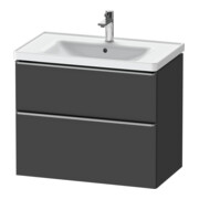 Duravit Waschtischunterschrank D-Neo 78,4x45,2cm, ES geb/Gra m, 1 Kast, 1 A-1