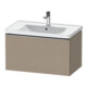Duravit Waschtischunterschrank D-Neo 78,4x45,2cm, ES geb/Lei, 1 Ausz., wandhängend-1