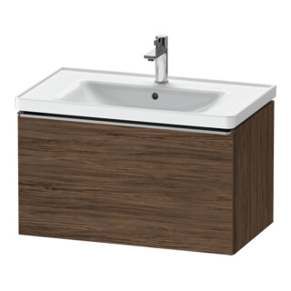 Duravit Waschtischunterschrank D-Neo 78,4x45,2cm, ES geb/Nu d, 1 Ausz., wandhängend