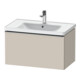 Duravit Waschtischunterschrank D-Neo 78,4x45,2cm, ES geb/Ta m, 1 Ausz., wandhängend