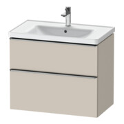 Duravit Waschtischunterschrank D-Neo 78,4x45,2cm, ES geb/Ta m, 1 Kast, 1 A