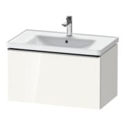 Duravit Waschtischunterschrank D-Neo 78,4x45,2cm, ES geb/w g, 1 Ausz., wandhängend-1