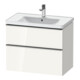 Duravit Waschtischunterschrank D-Neo 78,4x45,2cm, ES geb/w g, 1 Kast, 1 Ausz.-1