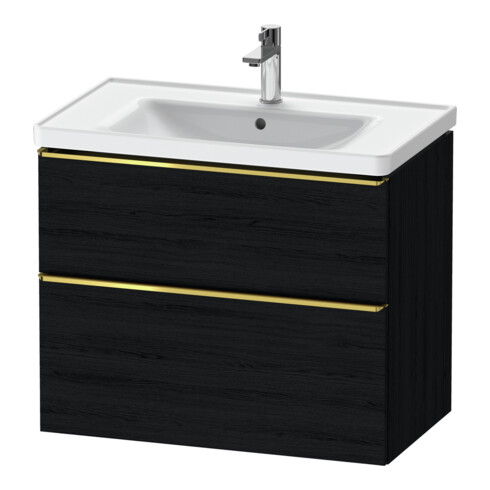 Duravit Waschtischunterschrank D-Neo 78,4x45,2cm, g pol/Ei s, 1 Kast, 1 Ausz.