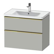 Duravit Waschtischunterschrank D-Neo 78,4x45,2cm, g pol/gr m, 1 Kast, 1 Ausz.