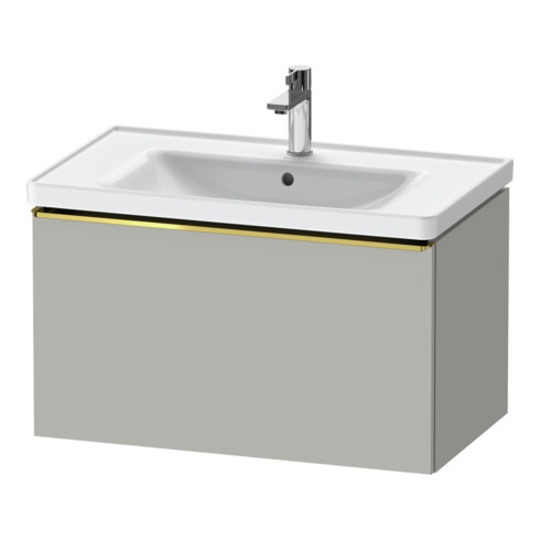 Duravit Waschtischunterschrank D-Neo 78,4x45,2cm, g pol/gr ma, 1 Ausz., wandhängend