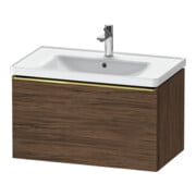 Duravit Waschtischunterschrank D-Neo 78,4x45,2cm, g pol/Nu d, 1 Ausz., wandhängend-1