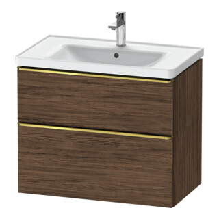 Duravit Waschtischunterschrank D-Neo 78,4x45,2cm, g pol/Nu d, 1 Kast, 1 Ausz.