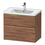 Duravit Waschtischunterschrank D-Neo 78,4x45,2cm, g pol/Nu N, 1 Kast, 1 Ausz.
