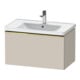 Duravit Waschtischunterschrank D-Neo 78,4x45,2cm, g pol/Tau m, 1 Ausz., wandhängend-1