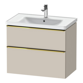 Duravit Waschtischunterschrank D-Neo 78,4x45,2cm, g pol/Tau m, 1 Kast, 1 A