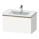Duravit Waschtischunterschrank D-Neo 78,4x45,2cm, g pol/w ma, 1 Ausz., wandhängend-1