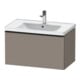Duravit Waschtischunterschrank D-Neo 78,4x45,2cm, sw/Bas ma, 1 Ausz., wandhängend-1