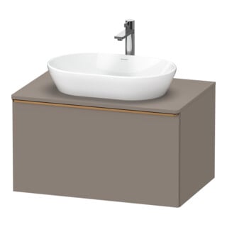 Duravit Waschtischunterschrank D-Neo 80x55cm, b geb/Bas m, 1 A, 1 Pl, wandhängend