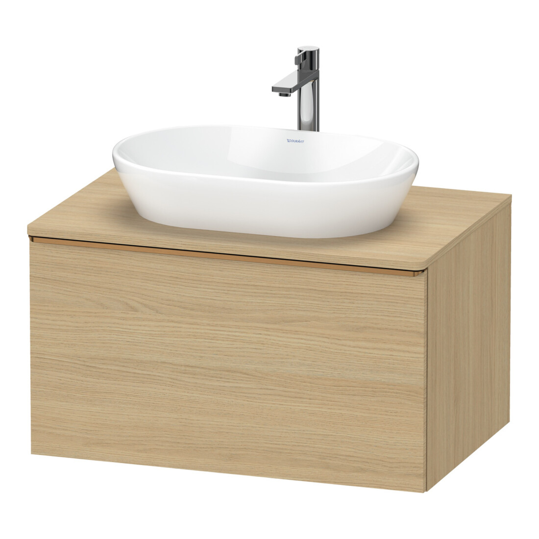 Duravit Waschtischunterschrank D-Neo 80x55cm, b geb/Ei N, 1 A, 1 Pl, wandhängend