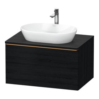 Duravit Waschtischunterschrank D-Neo 80x55cm, b geb/Ei s, 1 A, 1 Pl, wandhängend