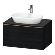 Duravit Waschtischunterschrank D-Neo 80x55cm, b geb/Ei s, 1 A, 1 Pl, wandhängend