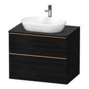 Duravit Waschtischunterschrank D-Neo 80x55cm, b geb/Ei s, 2 SBK, 1 A, 1 Pl-1