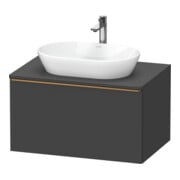 Duravit Waschtischunterschrank D-Neo 80x55cm, b geb/Gra m, 1 A, 1 Pl, wandhängend