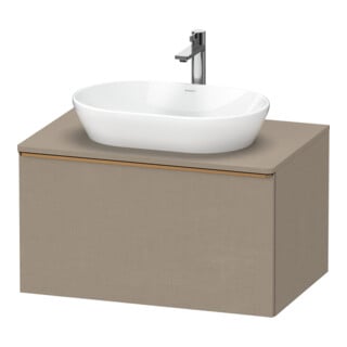 Duravit Waschtischunterschrank D-Neo 80x55cm, b geb/Lei, 1 A, 1 Pl, wandhängend
