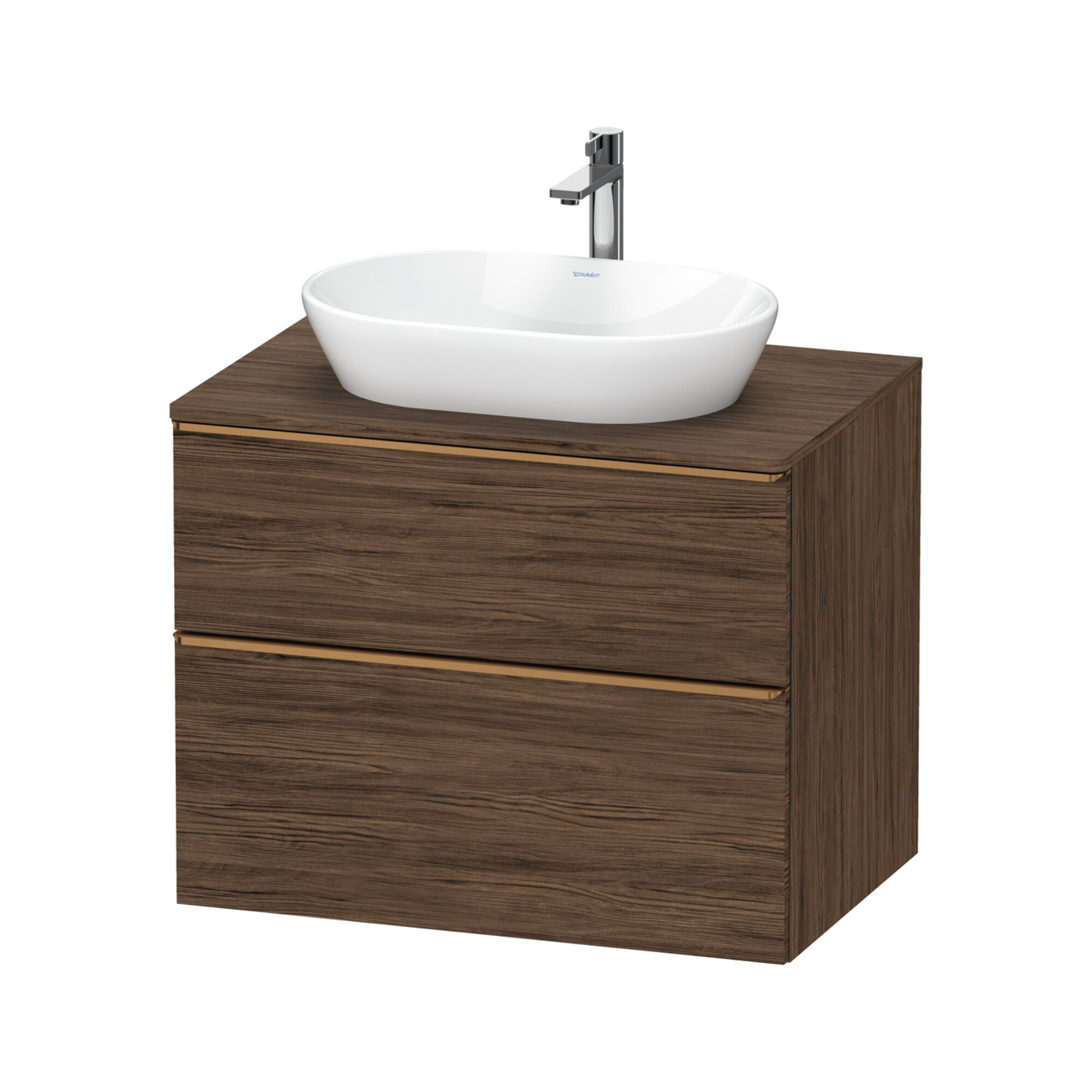 Duravit Waschtischunterschrank D-Neo 80x55cm, b geb/Nu d, 2 SBK, 1 A, 1 Pl