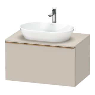 Duravit Waschtischunterschrank D-Neo 80x55cm, b geb/Ta m, 1 A, 1 Pl, wandhängend