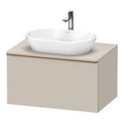 Duravit Waschtischunterschrank D-Neo 80x55cm, b geb/Ta m, 1 A, 1 Pl, wandhängend