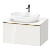 Duravit Waschtischunterschrank D-Neo 80x55cm, b geb/w g, 1 A, 1 Pl, wandhängend