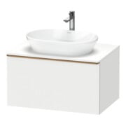 Duravit Waschtischunterschrank D-Neo 80x55cm, b geb/w m, 1 A, 1 Pl, wandhängend