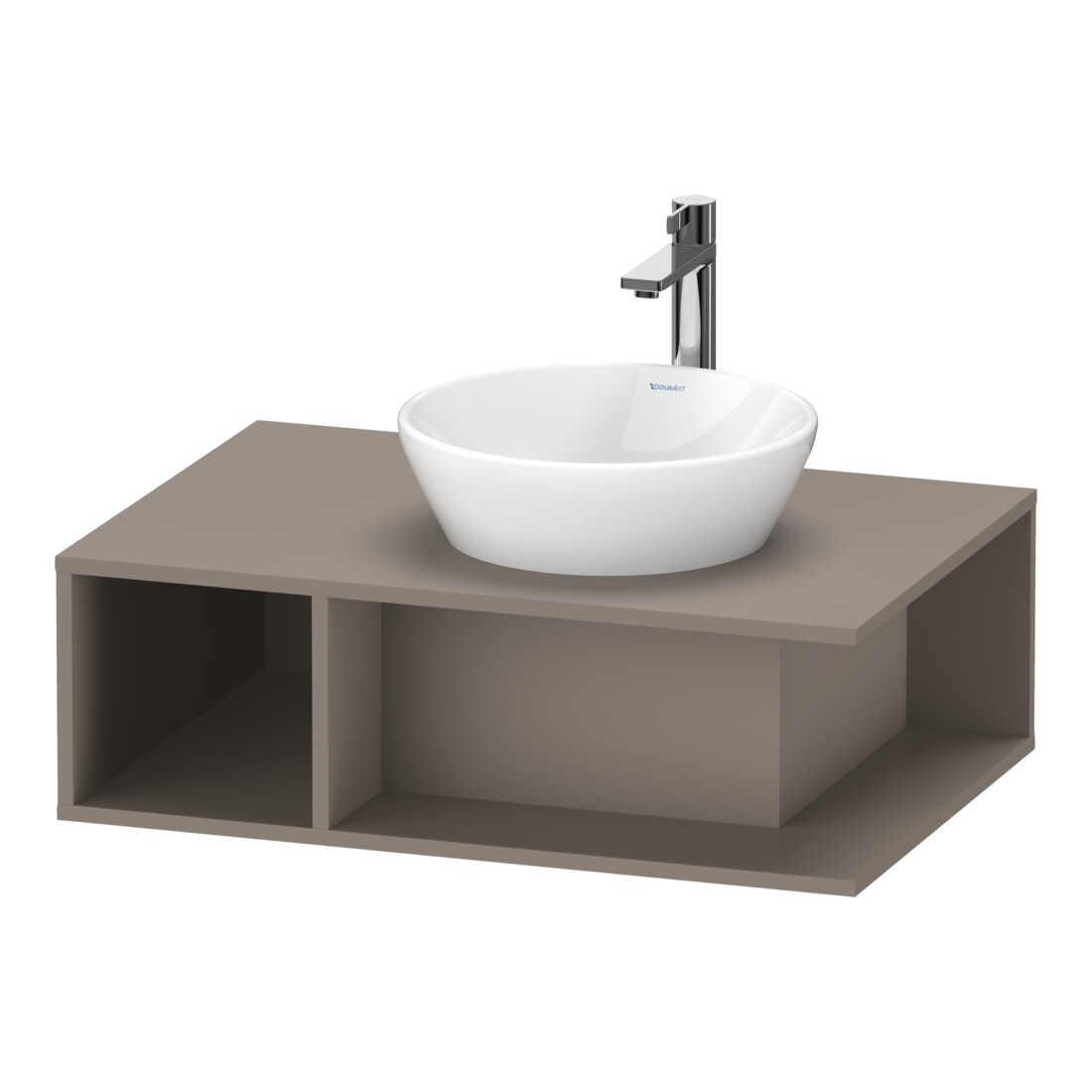 Duravit Waschtischunterschrank D-Neo 80x55cm, ba m, 1 F, 1 Konsolenpl., wandhängend
