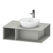 Duravit Waschtischunterschrank D-Neo 80x55cm, bg m, 1 F, 1 Konsolenpl., wandhängend
