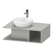 Duravit Waschtischunterschrank D-Neo 80x55cm, bg m, 1 F, 1 Konsolenpl., wandhängend