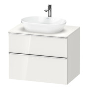 Duravit Waschtischunterschrank D-Neo 80x55cm, c/w g, 2 SBK, 1 A, 1 Pl