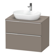 Duravit Waschtischunterschrank D-Neo 80x55cm, ch/Bas m, 2 SBK, 1 A, 1 Pl