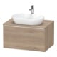 Duravit Waschtischunterschrank D-Neo 80x55cm, ch/Ei ma, 1 A, 1 Pl, wandhängend-1