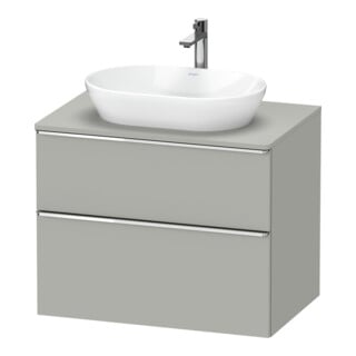 Duravit Waschtischunterschrank D-Neo 80x55cm, chr/Bet m, 2 SBK, 1 A, 1 Pl