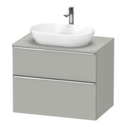 Duravit Waschtischunterschrank D-Neo 80x55cm, chr/Bet m, 2 SBK, 1 A, 1 Pl
