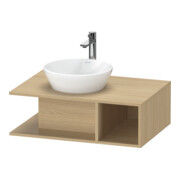 Duravit Waschtischunterschrank D-Neo 80x55cm, E N, 1 Fa, 1 Konsolenpl., wandhängend