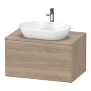 Duravit Waschtischunterschrank D-Neo 80x55cm, ES geb/Ei ma, 1 A, 1 Pl, wandhängend