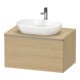 Duravit Waschtischunterschrank D-Neo 80x55cm, ES geb/Ei N, 1 A, 1 Pl, wandhängend-1
