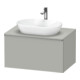 Duravit Waschtischunterschrank D-Neo 80x55cm, ES geb/gr m, 1 A, 1 Pl, wandhängend-1