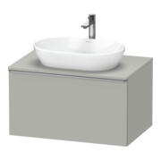 Duravit Waschtischunterschrank D-Neo 80x55cm, ES geb/gr m, 1 A, 1 Pl, wandhängend